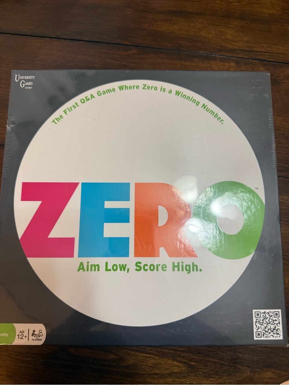 ZERO Board Game by University Games - Multicolor